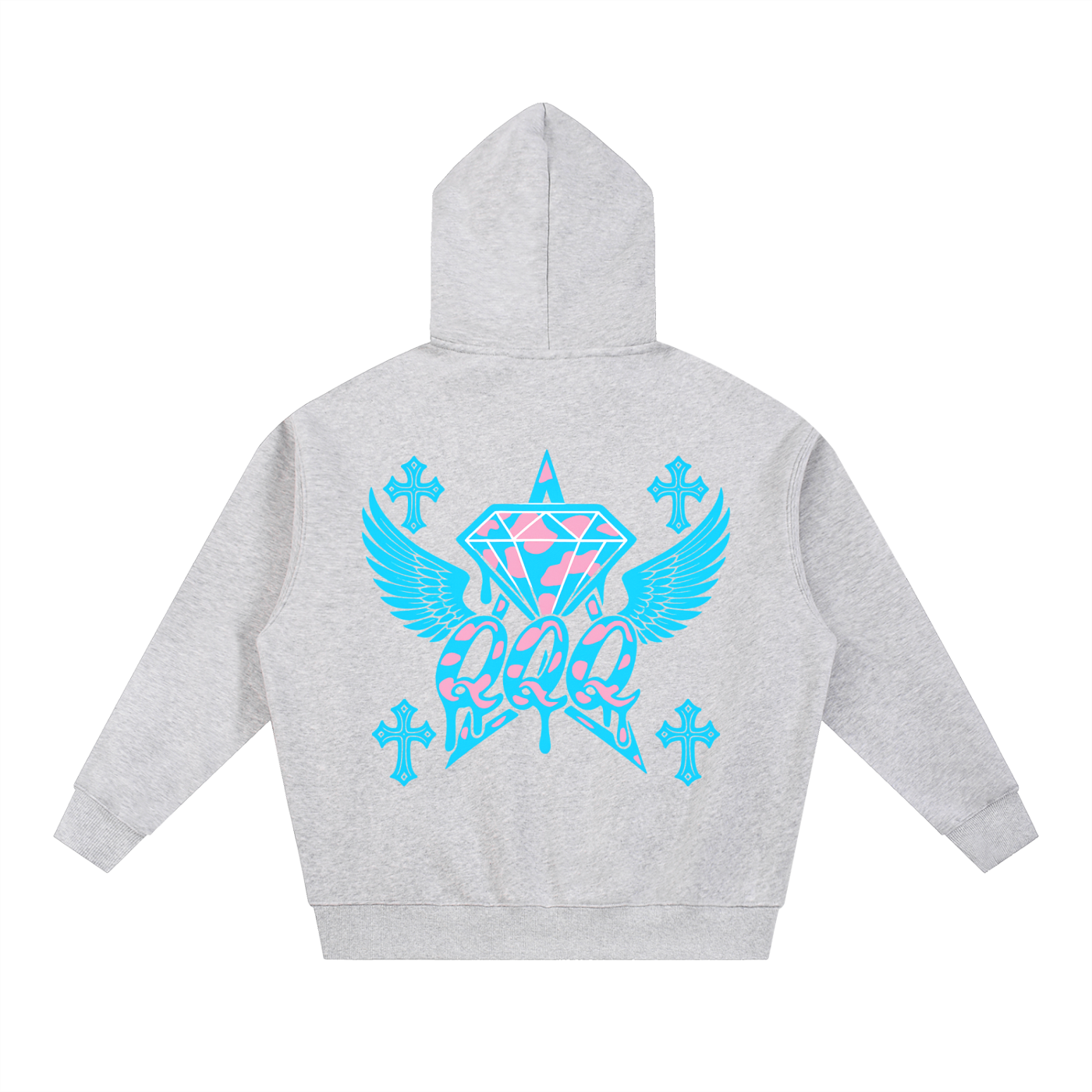Essential Oversized Fleece Boxy Hoodie