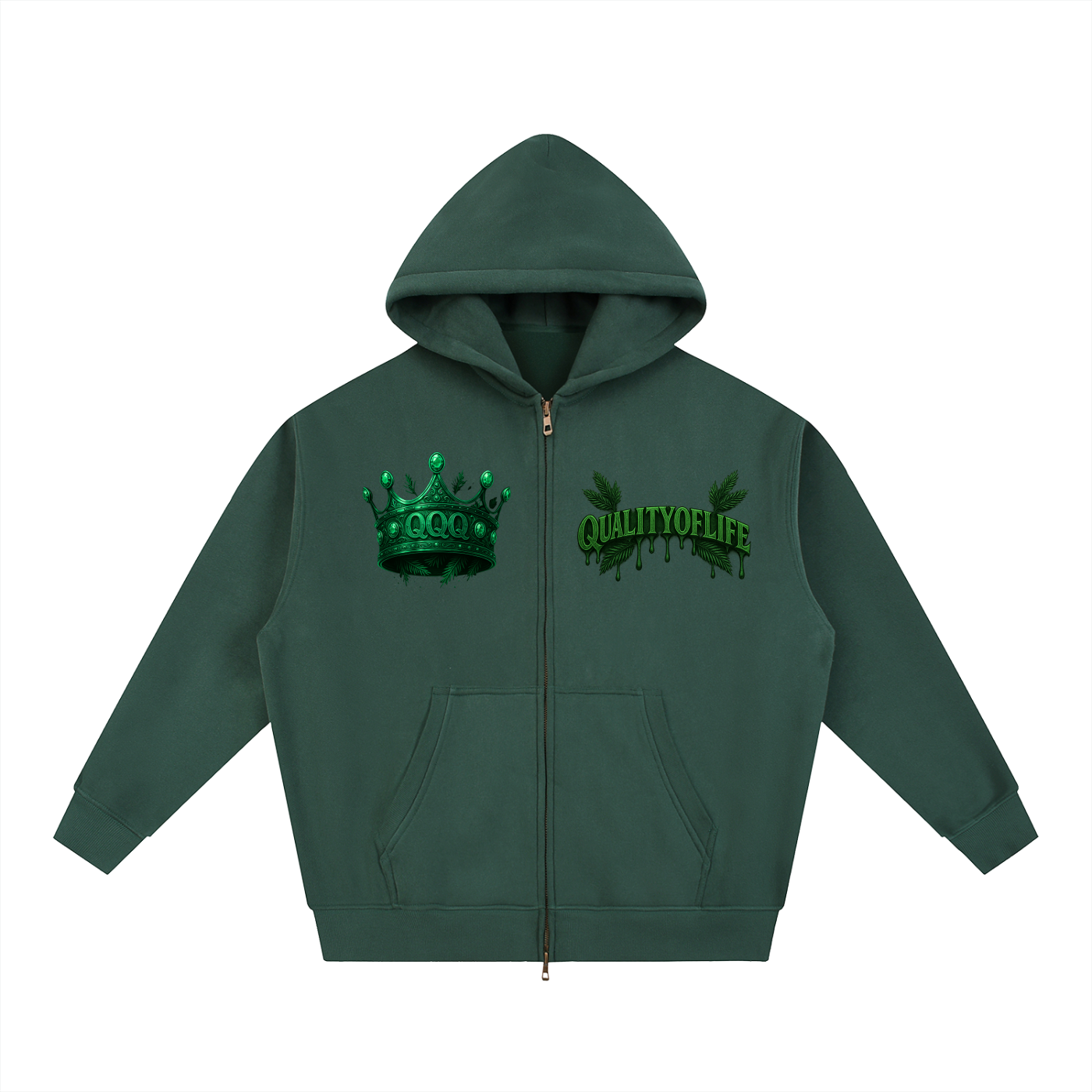 Essential Fleece Boxy Hoodie