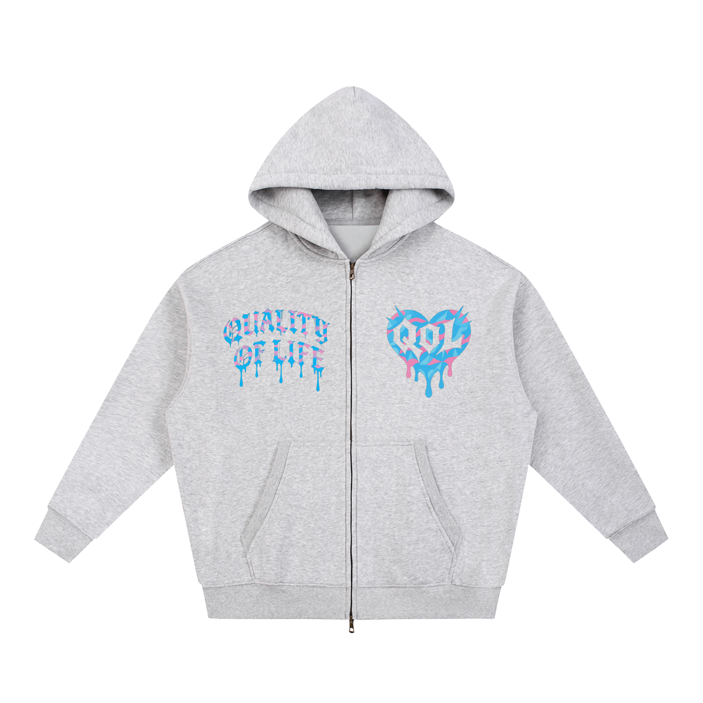 Essential Oversized Fleece Boxy Hoodie